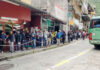 CAOS POR FALTA DE BUSES A MAPI