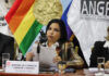 MINISTRA GALDO PIDE DISCULPA A PERIODISTA