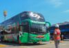BUSES YA TIENEN VIAJES AL SUR EN HORARIO