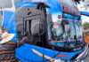 NAZCA: LANZAN PIEDRAS CONTRA BUS