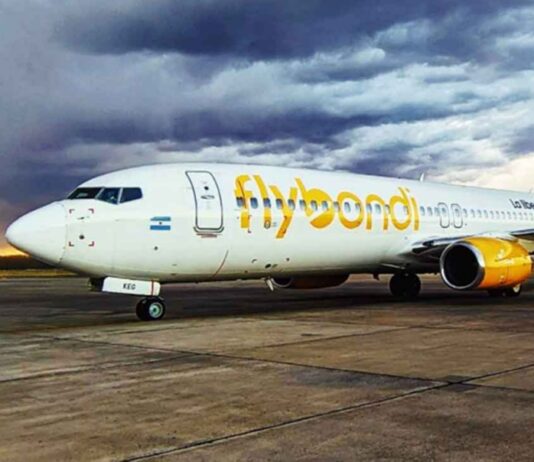 FLYBONDI TAMBIÉN CANCELÓ HOY VUELO A LIMA