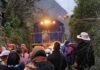 BLOQUEAN VIA DE TREN ENTRE MAPI Y OLLANTAYTAMBO