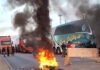 MINEROS BLOQUEAN PANAMERICANA SUR EN CHALA