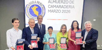 ALMUERZO DE CAMARADERÍA DE AHORA PERÚ