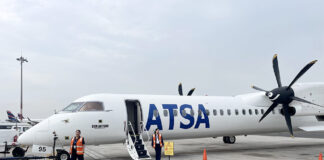 FOTOS DEL VUELO INAUGURAL DE ATSA A ANDAHUAYLAS