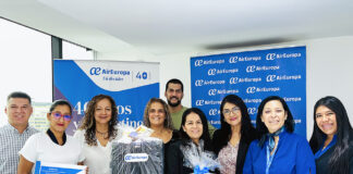 AIR EUROPA PREMIÓ A GANADORAS DE CAMPAÑA