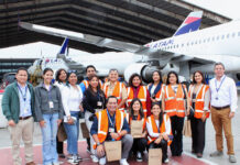 VISITA AL HANGAR DE LATAM CON CTM TOURS