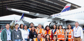 VISITA AL HANGAR DE LATAM CON CTM TOURS