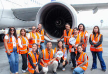 VISITA AL HANGAR DE LATAM CON AGIL