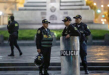 LIMA EN ALERTA MÁXIMA POR POSIBLES PROTESTAS