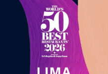 PERÚ SERÁ SEDE DE THE WORLD’S 50 BEST RESTAURANTS