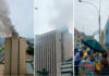 AMAGO DE INCENDIO EN HOTEL SHERATON LIMA