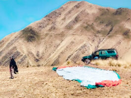 CUSCO: INVESTIGAN MUERTE EN VUELO DE PARAPENTE