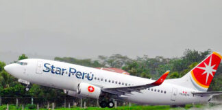 STAR PERÚ PIDE PERMISO PARA 6 RUTAS INTERNACIONALES