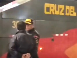 BUS DE CRUZ DEL SUR FUE BALEADO EN LIMA