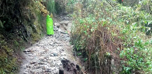 CIERRAN CAMINO INCA A MAPI