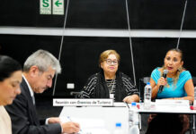 MINCETUR Y GREMIOS COORDINAN ESFUERZOS EN REUNIÓN
