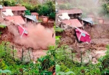 VIVIENDA COLAPSÓ SOBRE PARTE DE CAMINO INCA